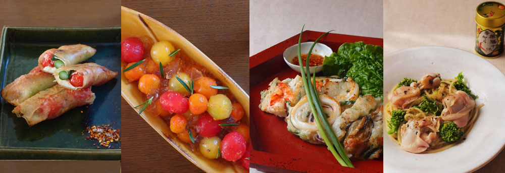 香膳十味唐辛子を使ったレシピ写真